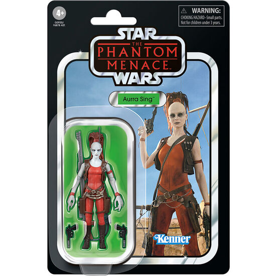 FIGURA AURRA SING LA AMENAZA FANTASMA STAR WARS 9,5CM image 0