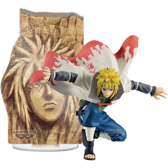 FIGURA MINATO NAMIKAZE PANEL SPECTACLE NARUTO SHIPPUDEN 15CM image 0