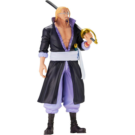 FIGURA ICHIBANSHO SILVERS RAYLEIGHT ROGER PIRATES ONE PIECE 21CM image 0