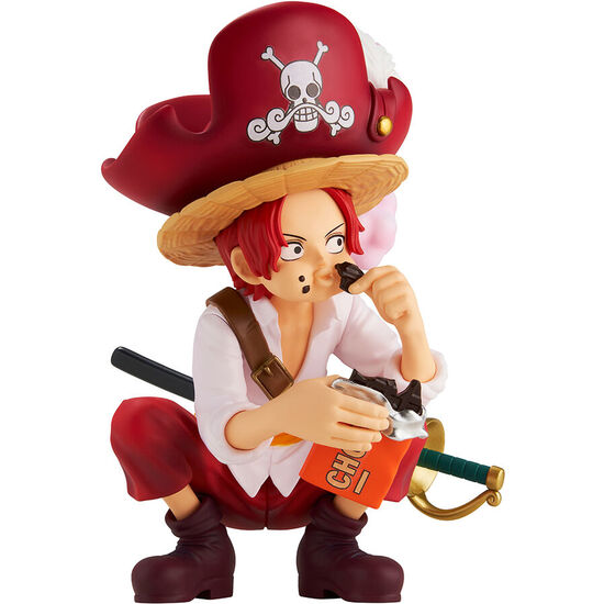 FIGURA ICHIBANSHO SHANKS ROGER PIRATES ONE PIECE 9CM image 0