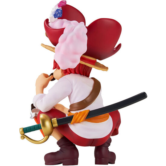FIGURA ICHIBANSHO SHANKS ROGER PIRATES ONE PIECE 9CM image 2