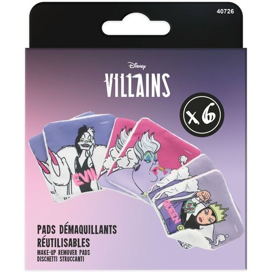 DISCOS DESMAQUILLANTES REUTILIZABLES VILLANAS DISNEY image 0