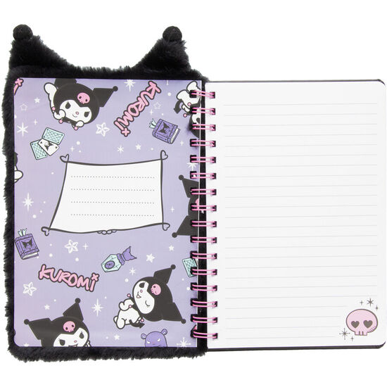 CUADERNO A5 FLUFFY KUROMI HELLO KITTY image 3