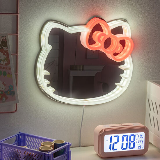 ESPEJO LED NEON HELLO KITTY image 1