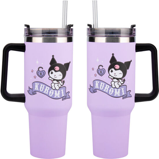 VASO VIAJE KUROMI HELLO KITTY 1200ML image 3