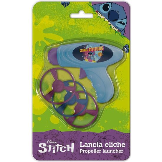 PISTOLA LANZA HELICES STITCH DISNEY image 0