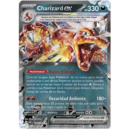 BLISTER JUEGO CARTAS COLECCIONABLES CHARIZARD POKEMON ESPAÃ±OL image 1