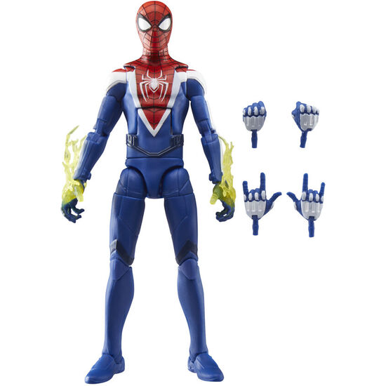 FIGURA MILES MORALES UPGRADED SUIT STYLE SPIDER-MAN 2 MARVEL LEGENDS 15CM image 1