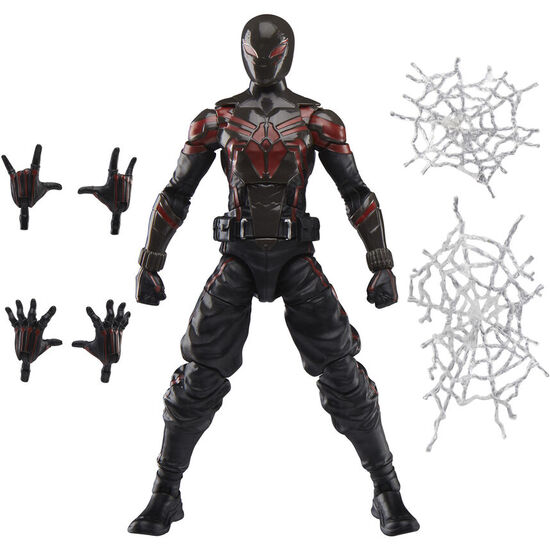 FIGURA MILES MORALES BROOKLYN 2099 SUIT SPIDER-MAN 2 MARVEL LEGENDS 15CM image 1