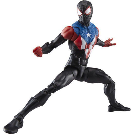FIGURA MILES MORALES BORICUA SUIT SPIDER-MAN 2 MARVEL LEGENDS 15CM image 3