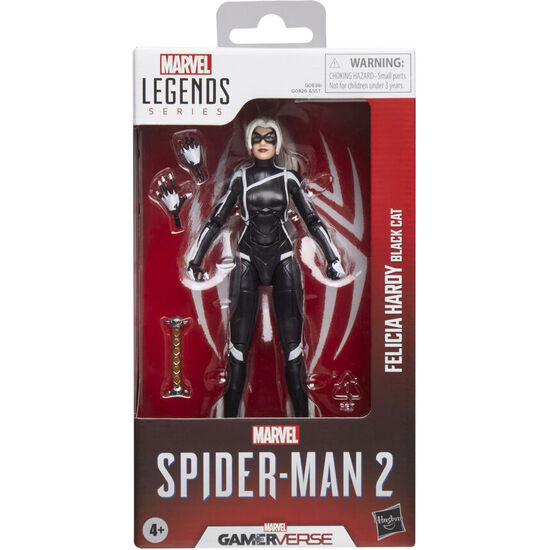 FIGURA FELICIA HARDY BLACK CAT SPIDER-MAN 2 MARVEL LEGENDS 15CM image 0