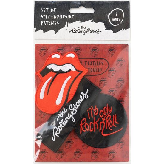 SET 3 PARCHES ROLLING STONES image 1