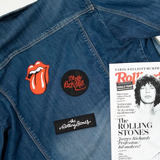 SET 3 PARCHES ROLLING STONES image 2