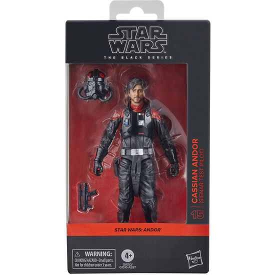 FIGURA CASSIAN SIENAR TEST PILOT ANDOR STAR WARS 15CM image 2