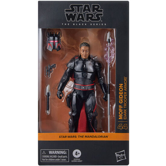 FIGURA MOFF GIDEON DARK ARMOR THE MANDALORIAN STAR WARS 15CM image 1