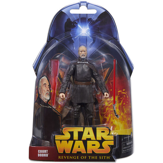 FIGURA COUNT DOOKU REVENGE OF THE SITH STAR WARS 15CM image 0