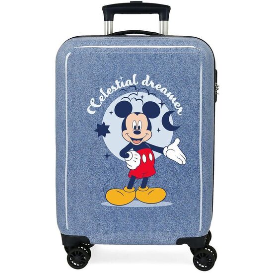 MALETA TROLLEY ABS DREAMER DENIM MICKEY DISNEY 55CM image 0