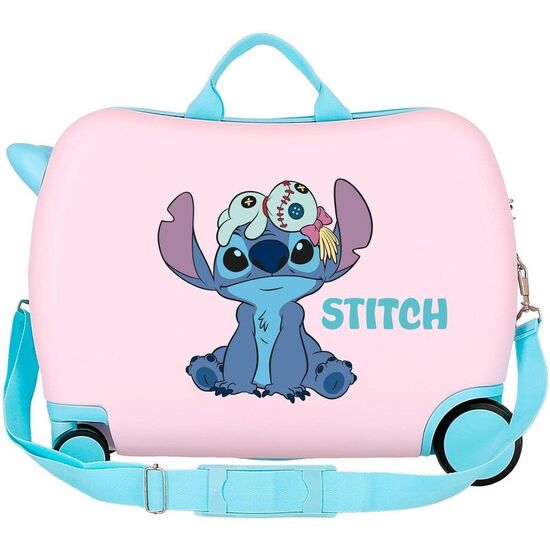 MALETA ABS IN THE WORLD STITCH DISNEY 50CM image 0