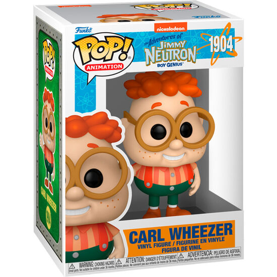 FIGURA POP THE ADVENTURES OF JIMMY NEUTRON CARL WHEEZER image 1