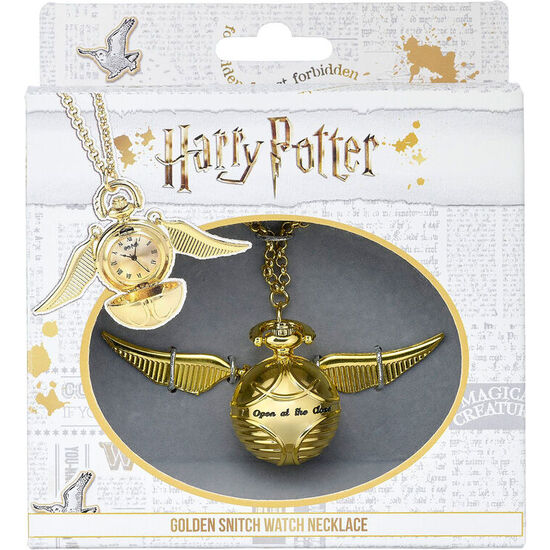 COLGANTE RELOJ GOLDEN SNITCH HARRY POTTER image 0