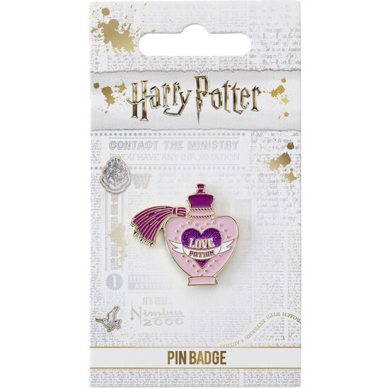 PIN BADGE POCION DE AMOR HARRY POTTER image 0