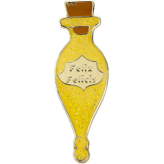 PIN BADGE FELIX FELICIS HARRY POTTER image 0