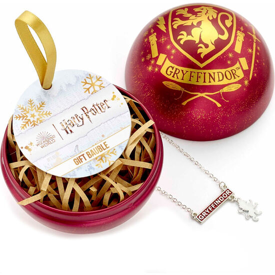 COLGANTE GRYFFINDOR + BOLA DE NAVIDAD HARRY POTTER image 0