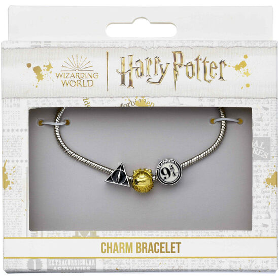 PULSERA HARRY POTTER PLATA image 0
