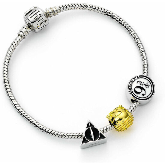 PULSERA HARRY POTTER PLATA image 1