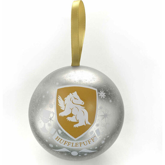 COLGANTE HUFFLEPUFF + BOLA DE NAVIDAD HARRY POTTER image 1