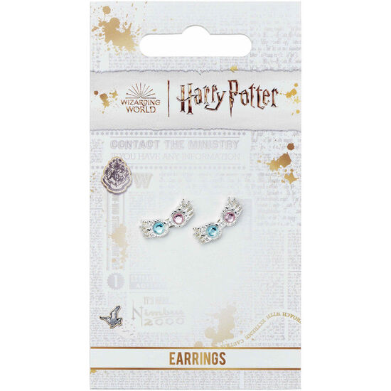 PENDIENTES GAFAS LUNA LOVEGOOD HARRY POTTER image 1