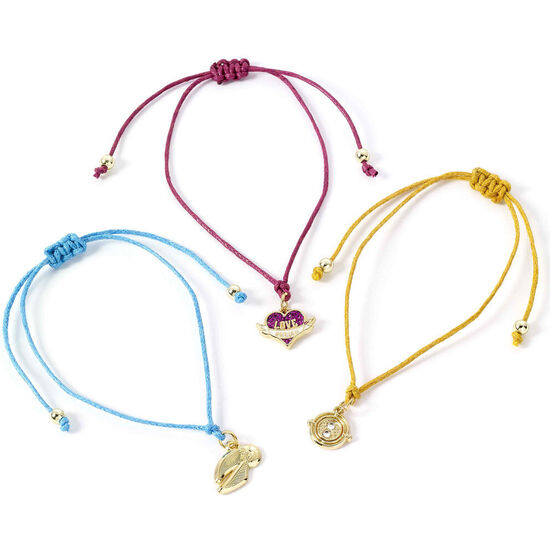 SET 3 PULSERAS AMISTAD SNITCH DORADA HARRY POTTER image 0