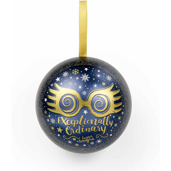COLGANTE GAFAS LUNA LOVEGOOD + BOLA DE NAVIDAD HARRY POTTER image 2