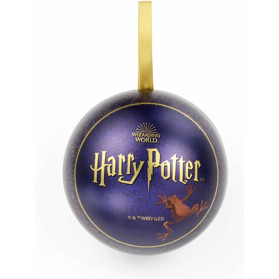 PIN RANA DE CHOCOLATE + BOLA DE NAVIDAD HARRY POTTER image 3
