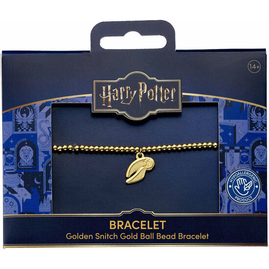 PULSERA SNITCH DORADA HARRY POTTER image 0