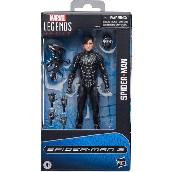 FIGURA SYMBIOTE SPIDER-MAN SPIDERMAN 3 MARVEL LEGENDS 15CM image 0