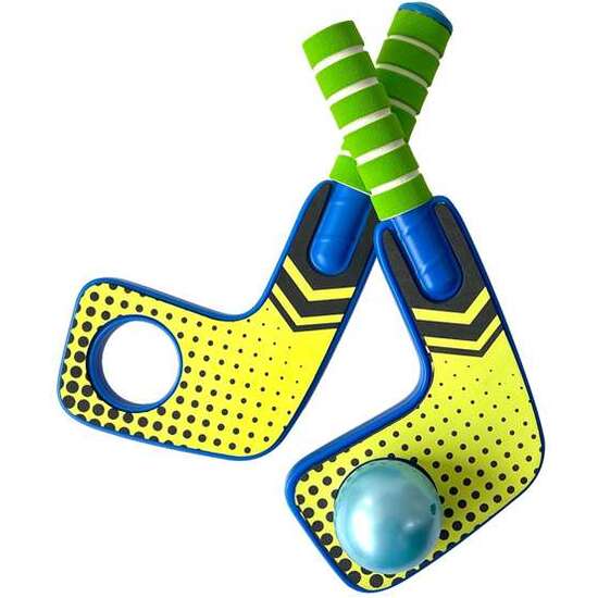 JUEGO AQUA HOCKEY. JUEGA TANTO EN LA PISCINA COMO EN EL JARDÍN. 40X25X8 CM image 0