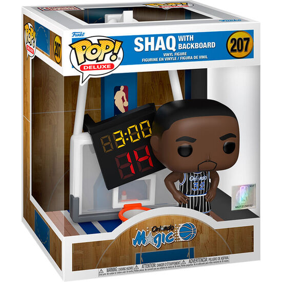 FIGURA POP DELUXE ORLANDO MAGIC SHAQ WITH BACKBOARD image 1