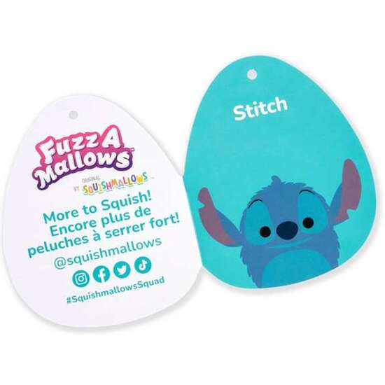 PELUCHE SQUISHMALLOWS FUZZAMALLOW STITCH 30 CM image 1
