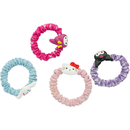 BLISTER 4 GOMAS DE PELO HELLO KITTY image 1