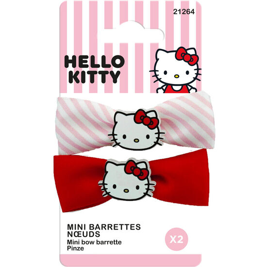 BLISTER 2 PINZAS PELO HELLO KITTY image 0