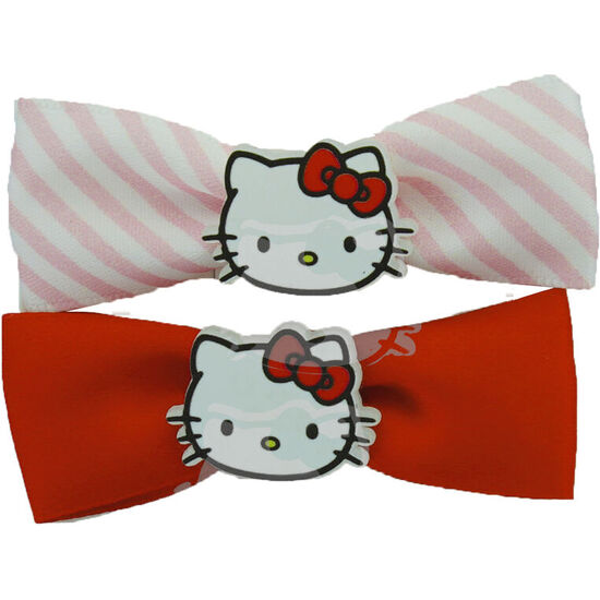 BLISTER 2 PINZAS PELO HELLO KITTY image 2