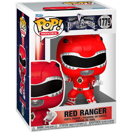FIGURA POP MIGHTY MORPHIN POWER RANGERS RED RANGER image 1