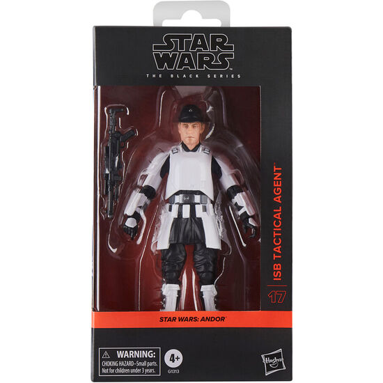 FIGURA ISB TACTICAL AGENT ANDOR STAR WARS 15CM image 0