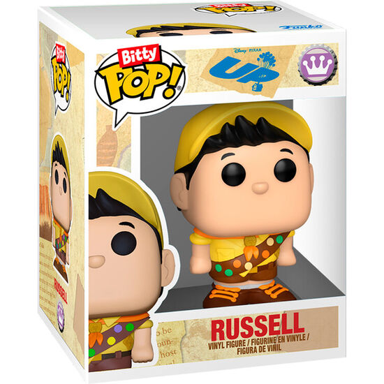 FIGURA BITTY POP TOWN DISNEY PIXAR UP RUSSEL Y LA CASA image 2