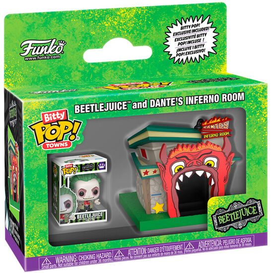 FIGURA BITTY POP TOWN BEETLEJUICE SALA DEL INFIERNO DE DANTE image 1