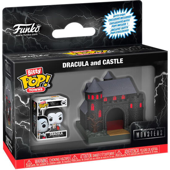 FIGURA BITTY POP TOWN UNIVERSAL MONSTERS EL CASTILLO DE DRACULA image 0