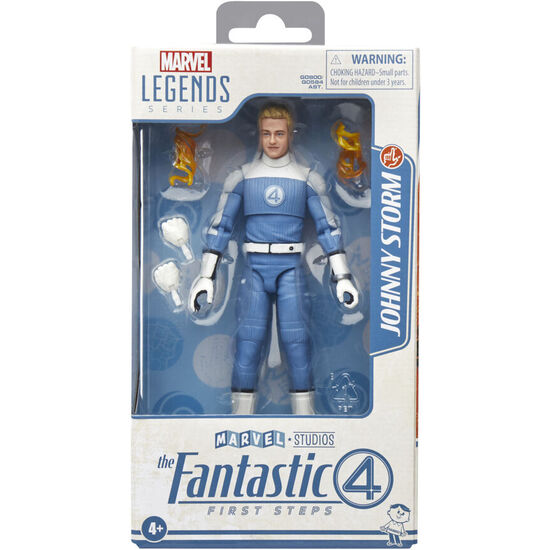 FIGURA JOHNNY STORM LOS 4 FANTASTICOS MARVEL 15CM image 0