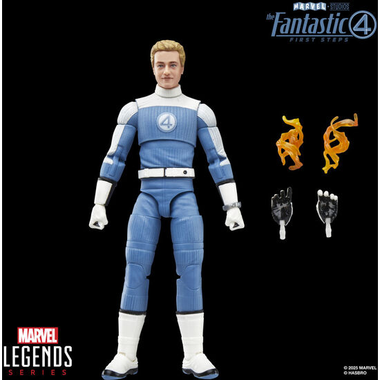 FIGURA JOHNNY STORM LOS 4 FANTASTICOS MARVEL 15CM image 2