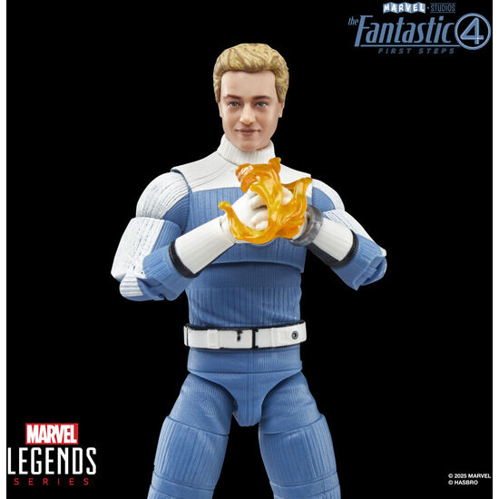 FIGURA JOHNNY STORM LOS 4 FANTASTICOS MARVEL 15CM image 3